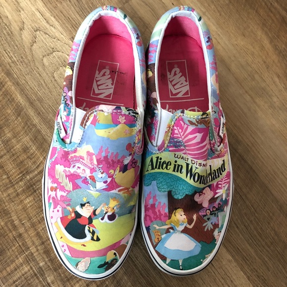 alice in wonderland shoes vans